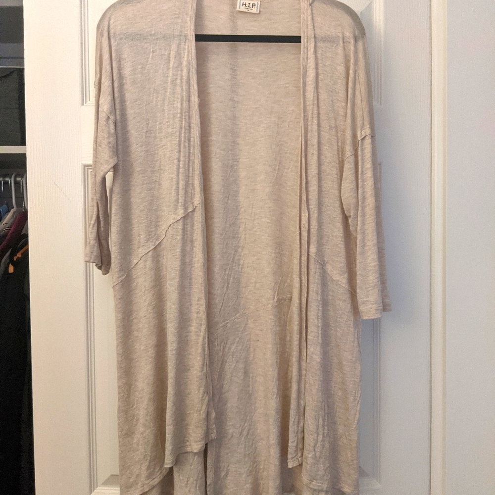 HIP Shawl Cardigan Top